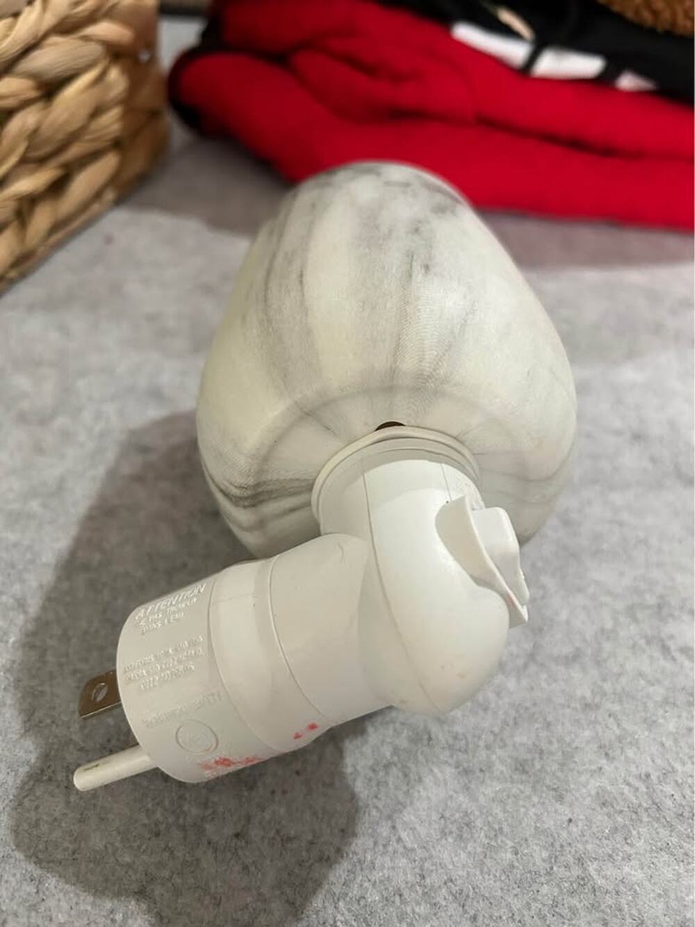 Scentsy Wall Wax Warmer Faux Marble